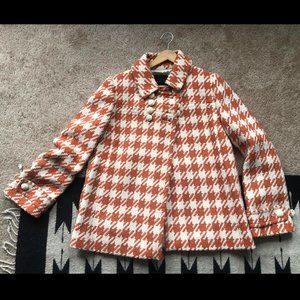 J.Crew Collection Greta Italian Houndstooth Coat
